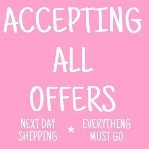 Selling everything any price!